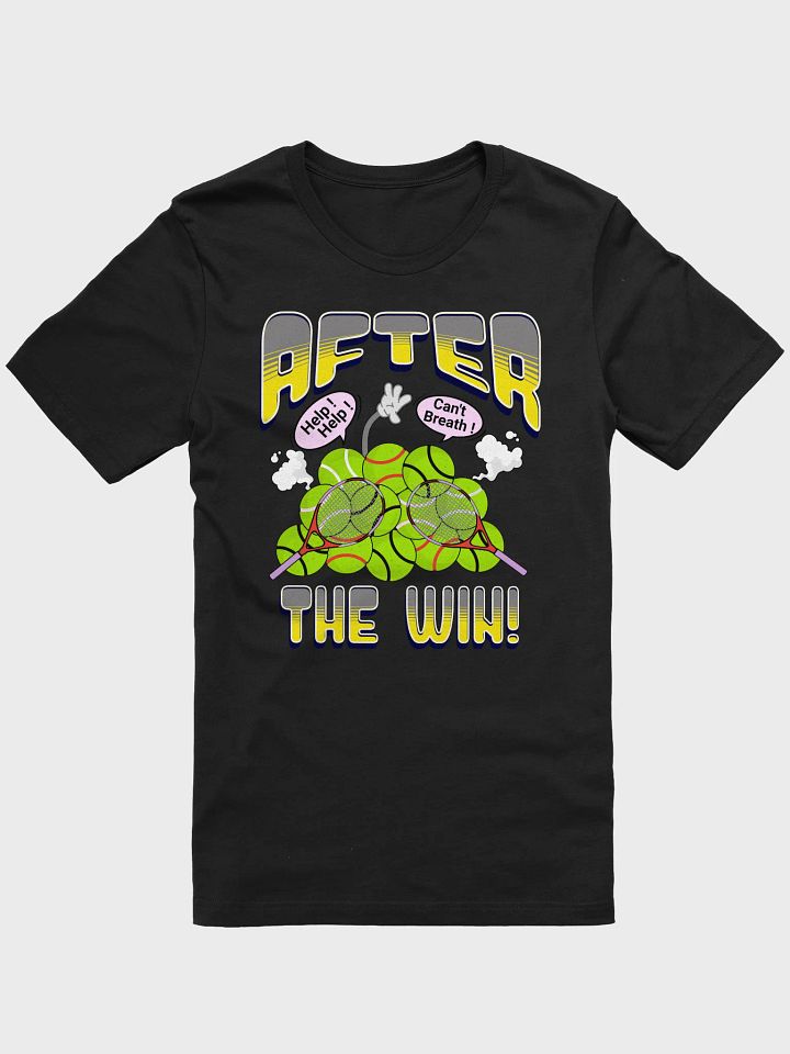 After The Win Tennis Ball Peace Sign Tee product image (1)