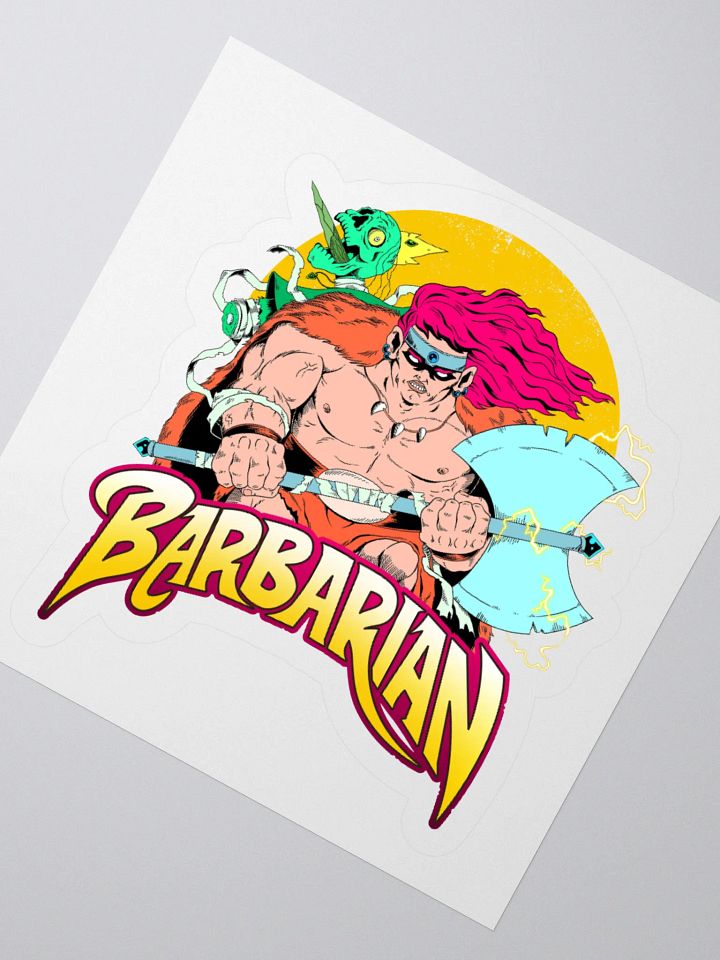 Dark Fantasy Barbarian - Sticker product image (5)