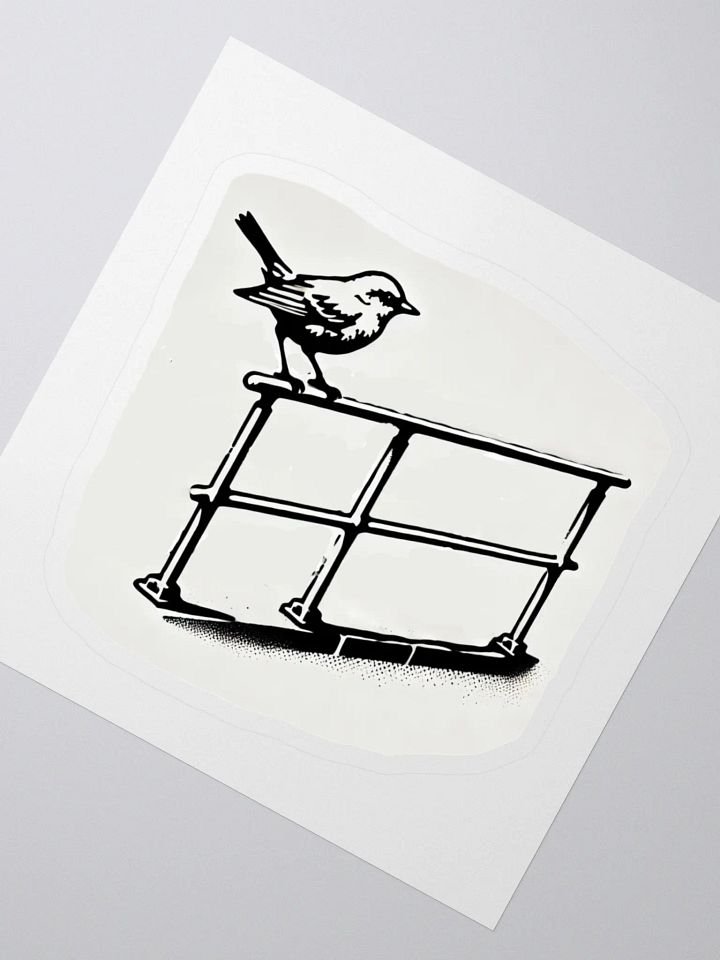 Railbird Vinyl Sticker (Indoor Use) product image (2)