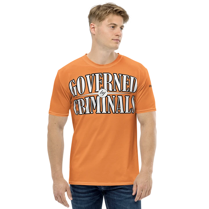 Governed By Criminals - UK - Orange - Crew Neck T-Shirt product image (1)