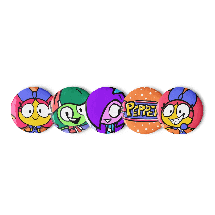 Pepper Pin Buttons Set product image (2)