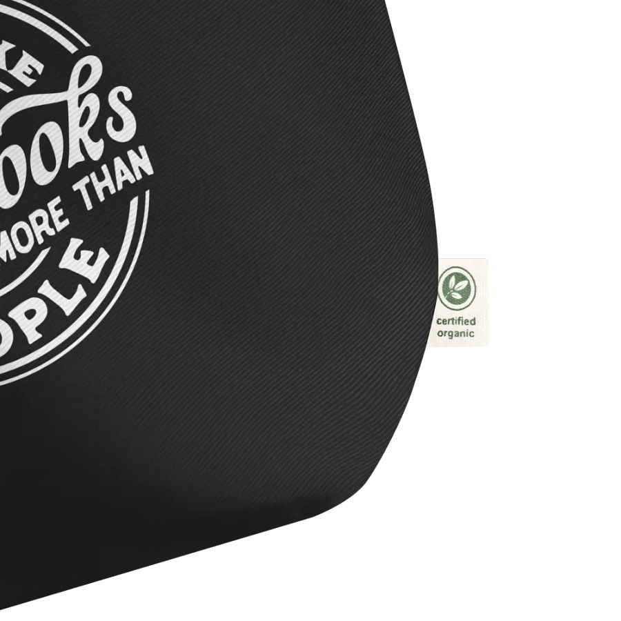 I Like Books More Than People Bag product image (2)