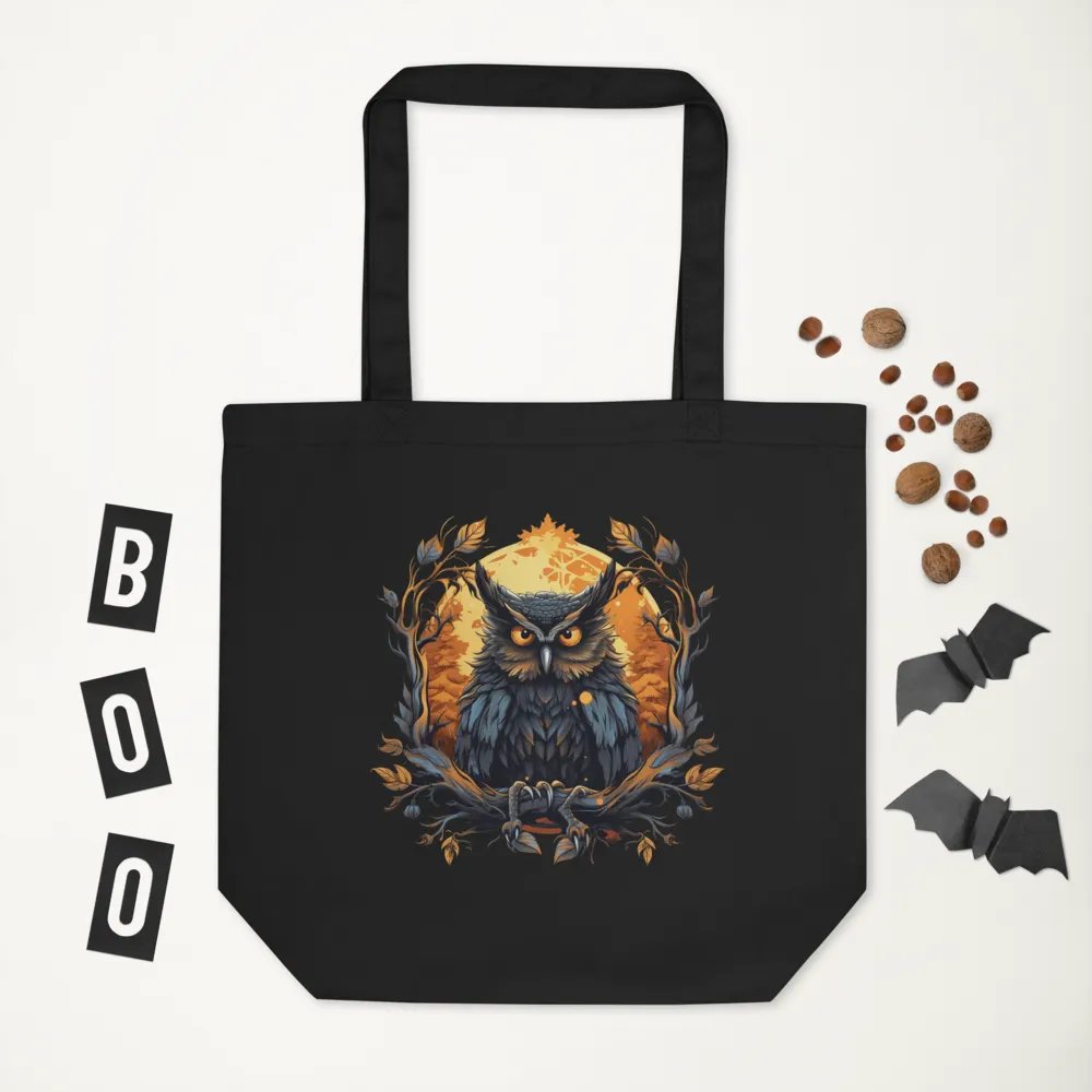 Majestic Owl Sunset Eco Tote product image (6)