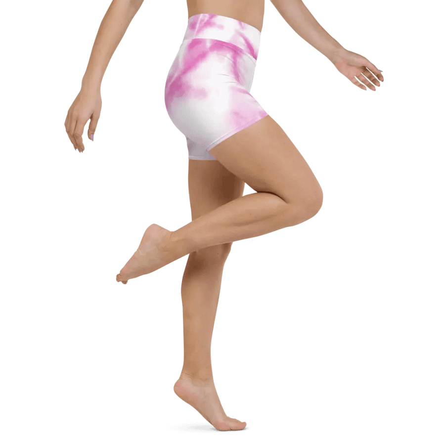 Candy Clouds Yoga Shorts product image (6)