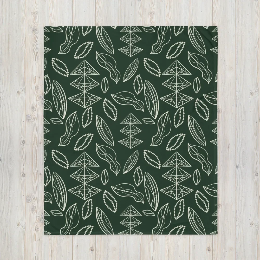 El Yunque Brew Bliss: Abstract Coffee Bean Tribal Pattern product image (16)