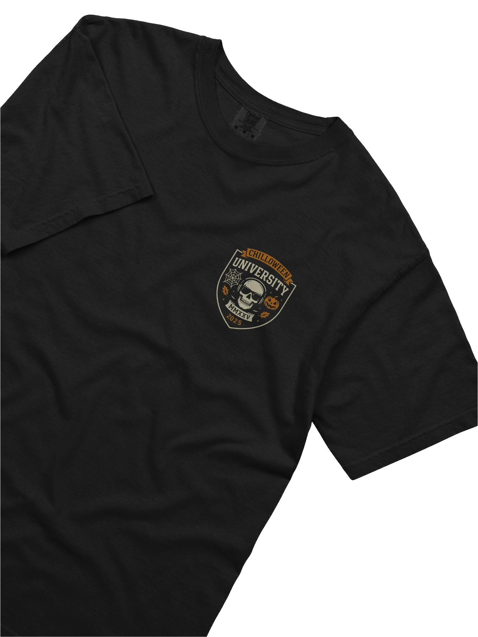 Chilloween University – Class of 2025 Pocket Tee product image (3)