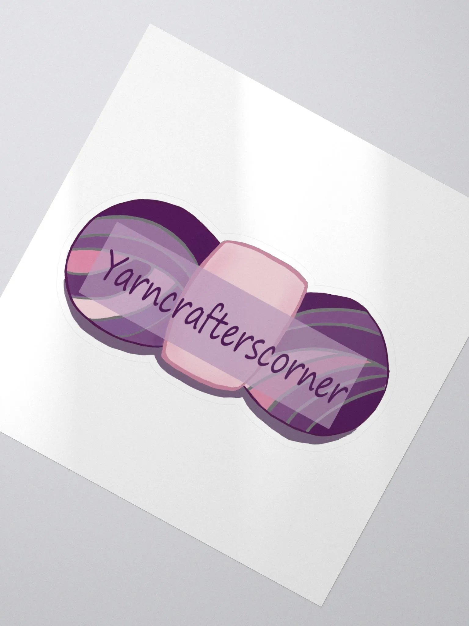 Yarncrafterscorner Sticker product image (2)