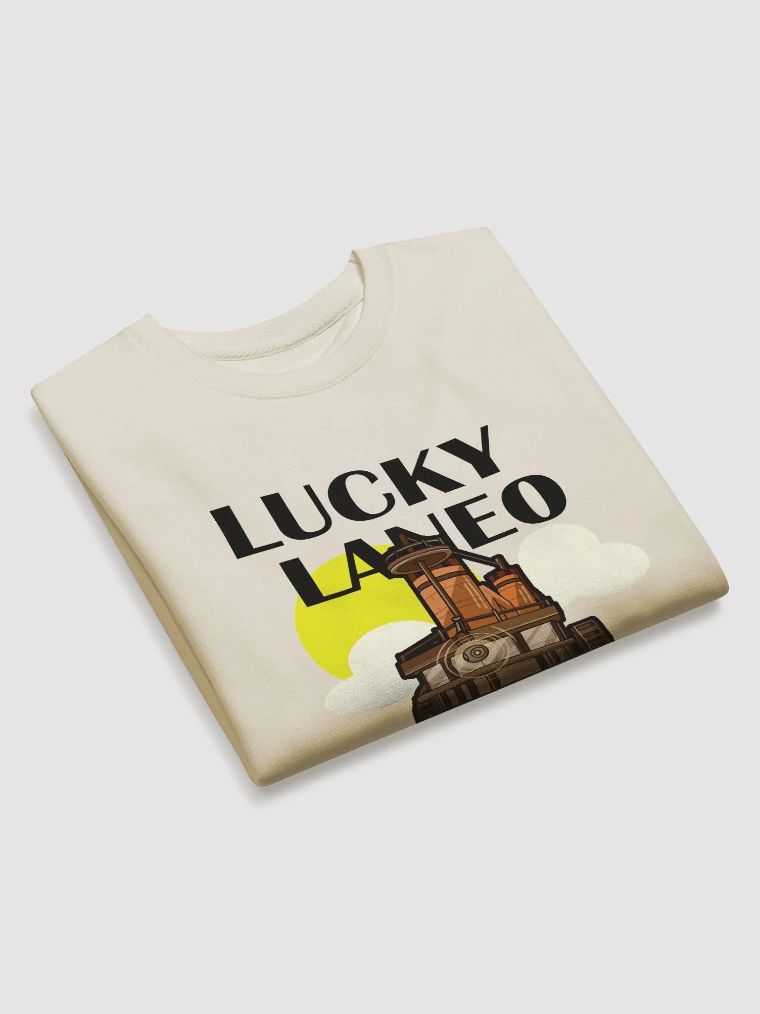 LuckyLane0 STEAMBOAT Sweatshirt (Black Text) product image (9)