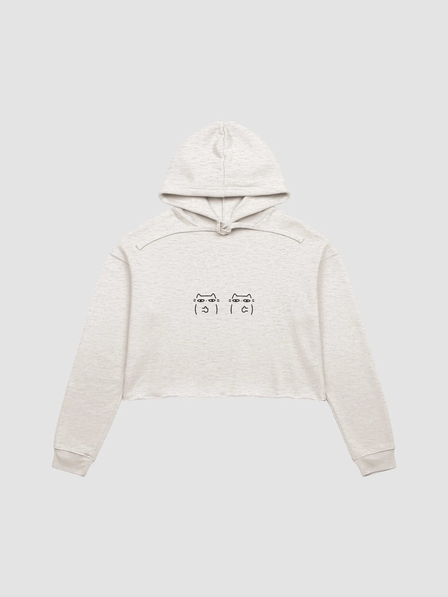 Like Gesture Cats Crop Hoodie product image (5)