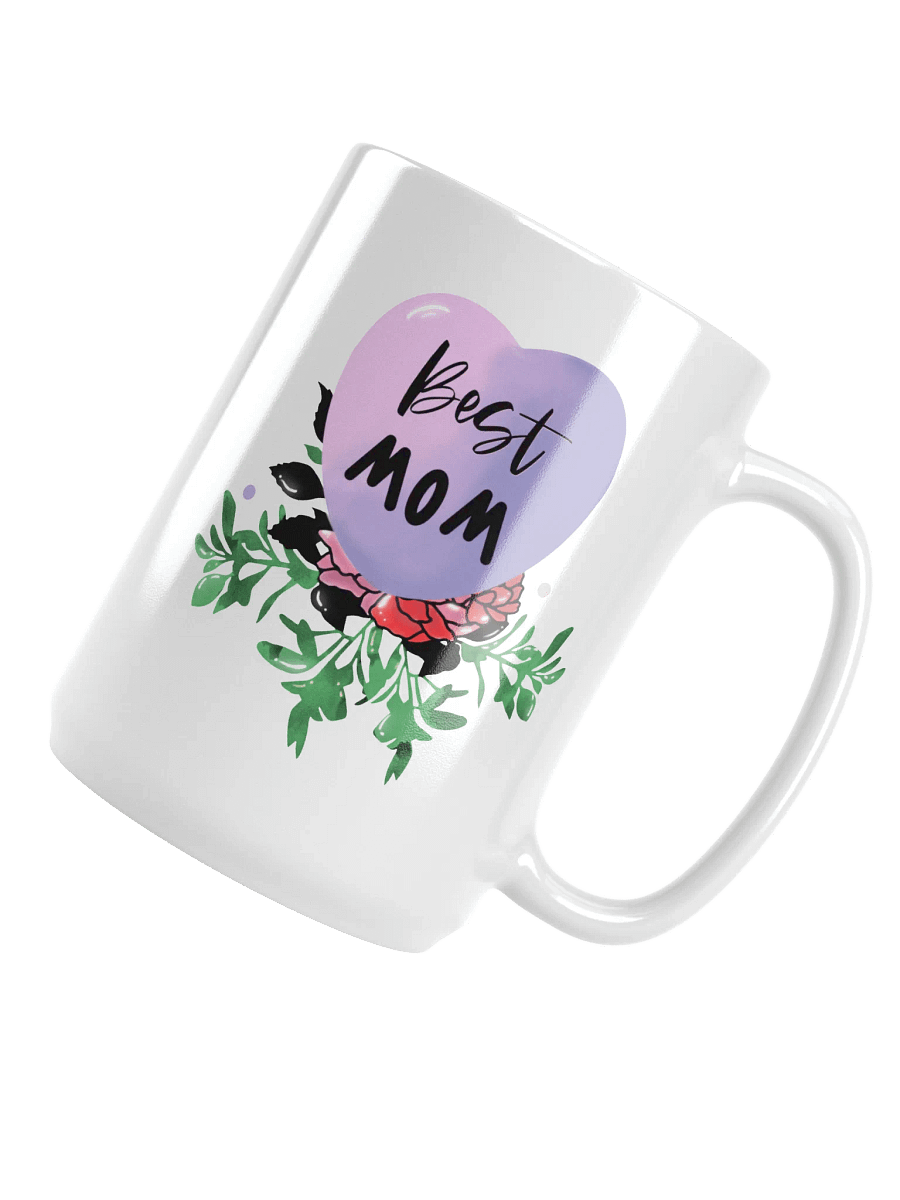 Floral Heart Best Mom Mug product image (4)