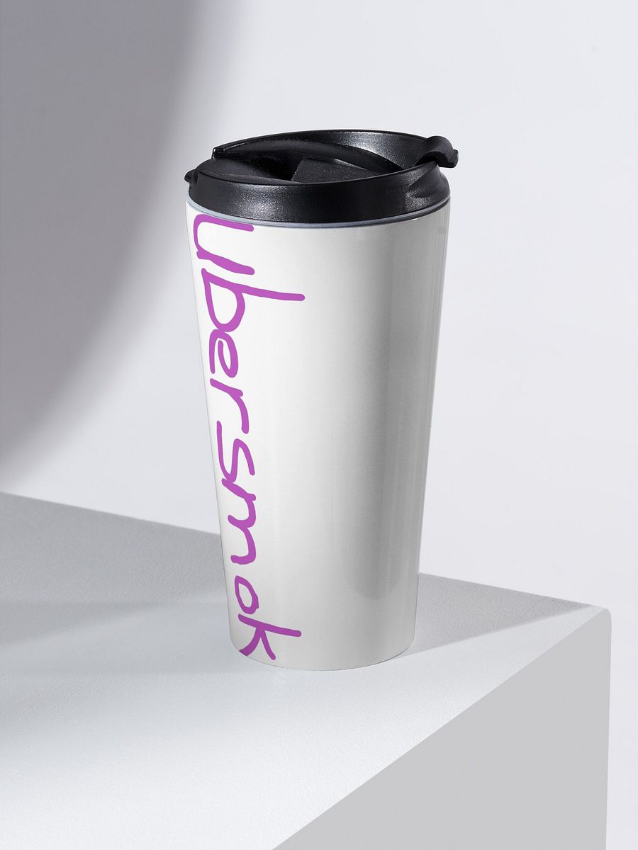 ubersmok lettering travel mug product image (1)
