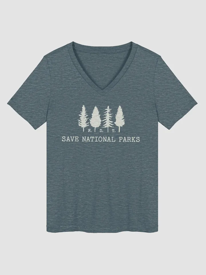 Save National Parks V-Neck Tee product image (2)