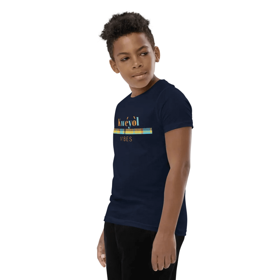 Kwéyòl VIBES Youth T-Shirt product image (7)