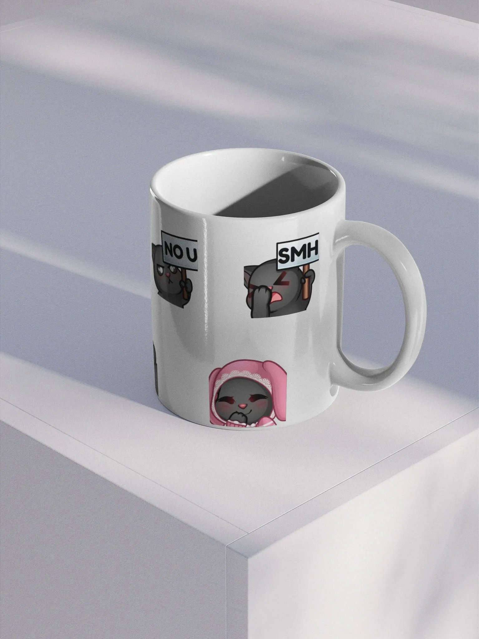 Cool Cat Emote Cup product image (2)