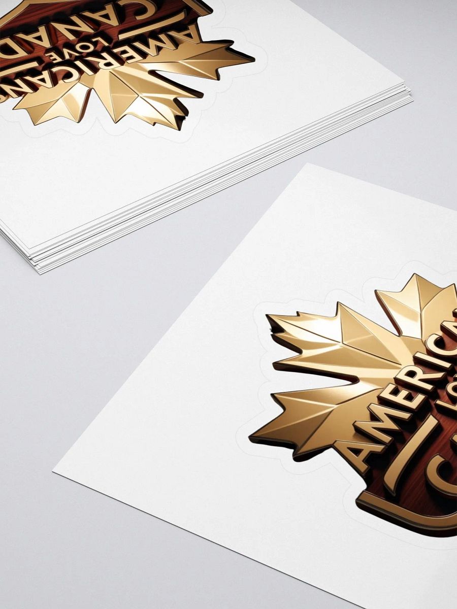 Maple Love Kiss Cut Stickers product image (4)
