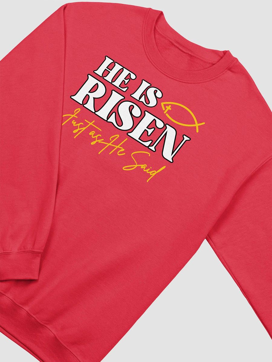 He is Risen, Just as He Said Easter Gildan Sweater product image (3)