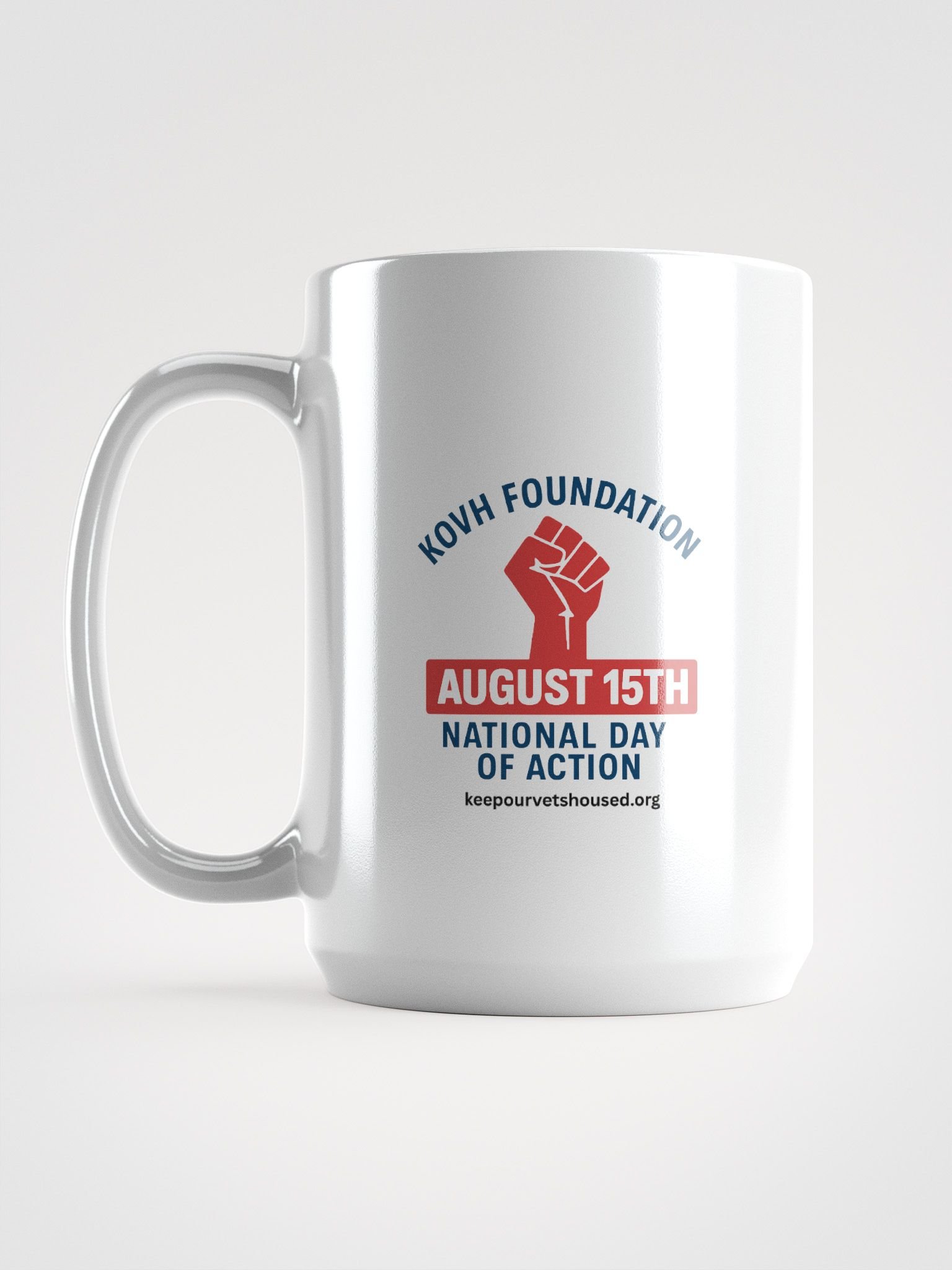 August 15th Fist of Action Mug product image (1)