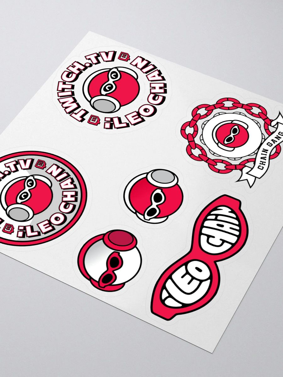 Twitch Supporter iLeoChain Sticker Pack product image (3)