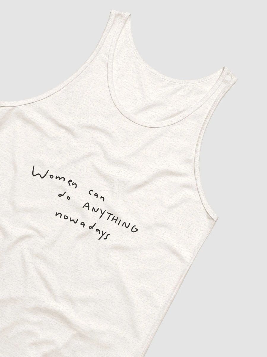 Women Can Do Anything (Black Text) Tank product image (20)