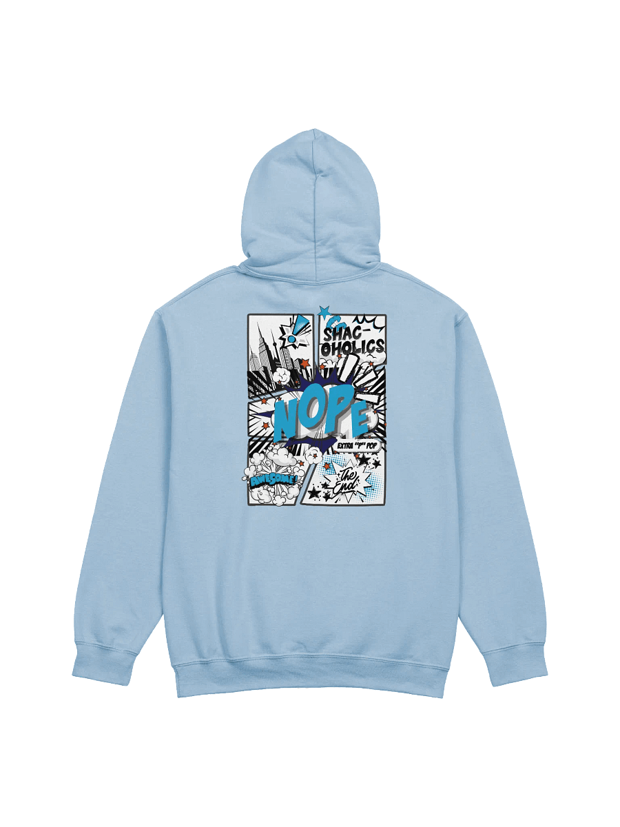 Explosive Blue NoPe Shac-oholics Hoodie product image (2)