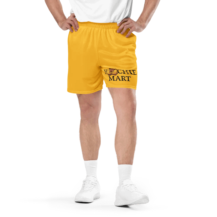 Hoochie Mart Unisex Mesh Shorts Gold product image (1)