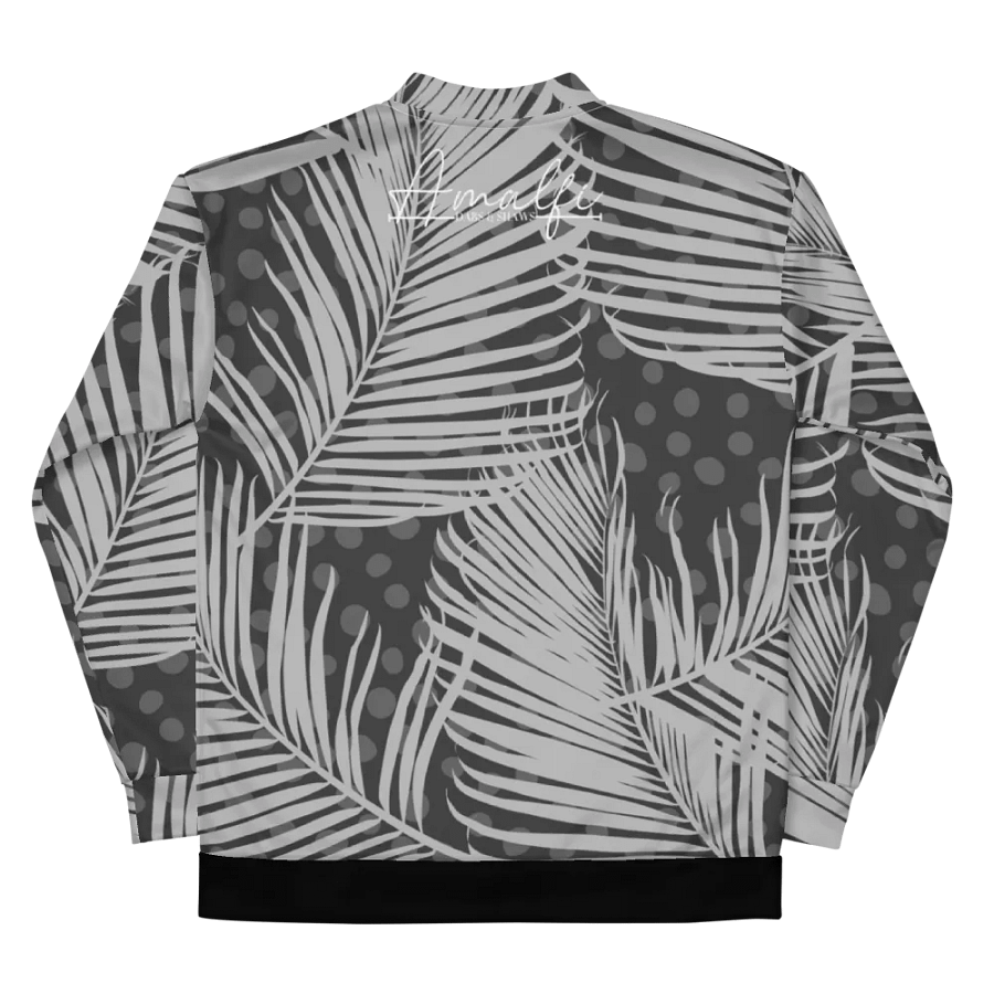 Unisex Amalfi Tropical Feather Dream All-Over Bomber Jacket product image (10)