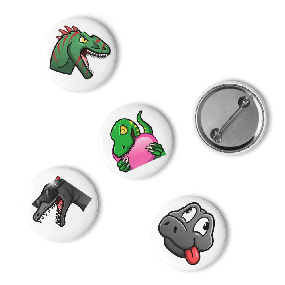 Dino-mite Dinosaur Pin Set #2 product image (15)