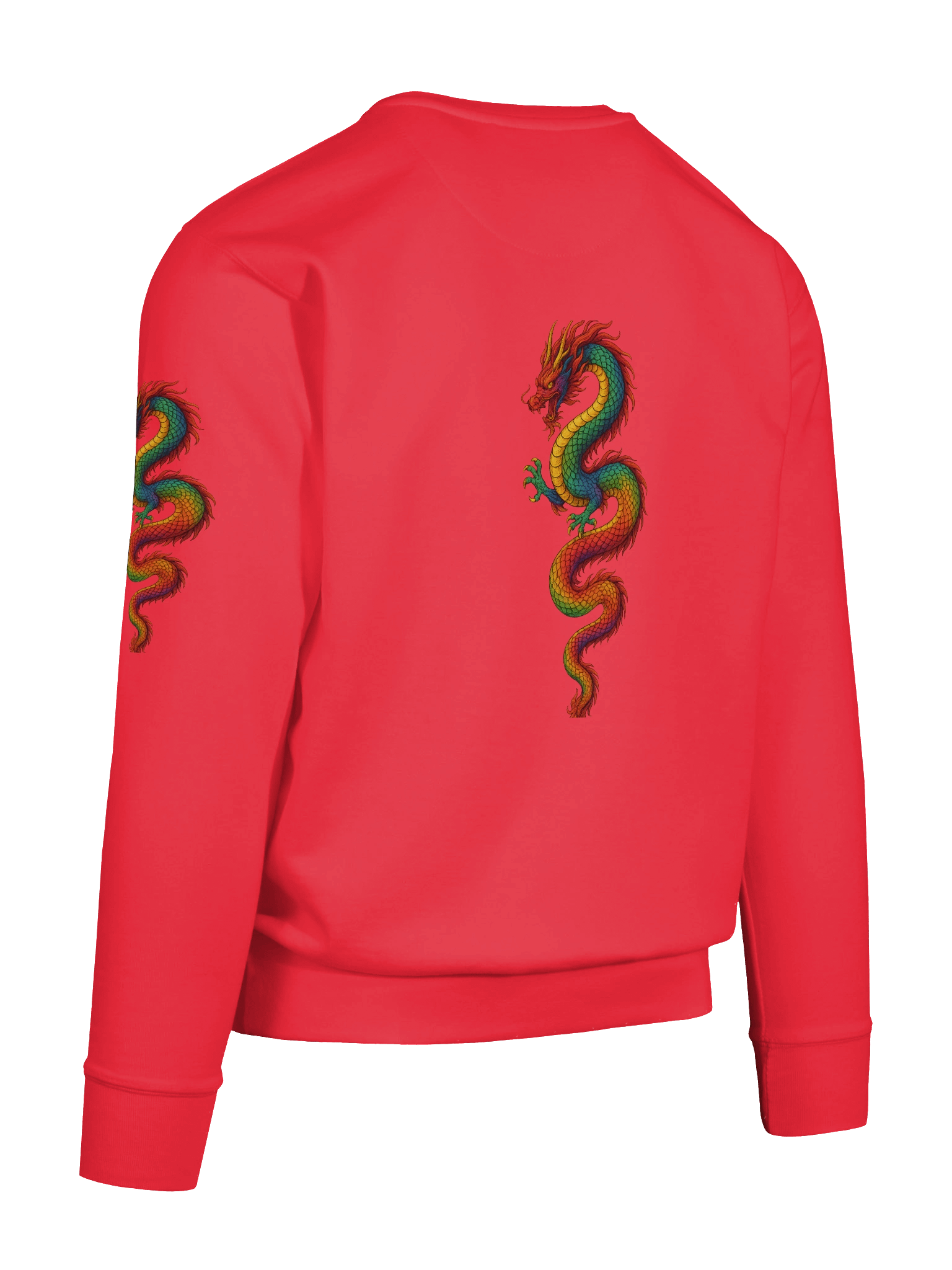 🐉 Colourful Dragon – Premium Flame Hoodie Luxury loungewear. Soul-coded armour. product image (82)