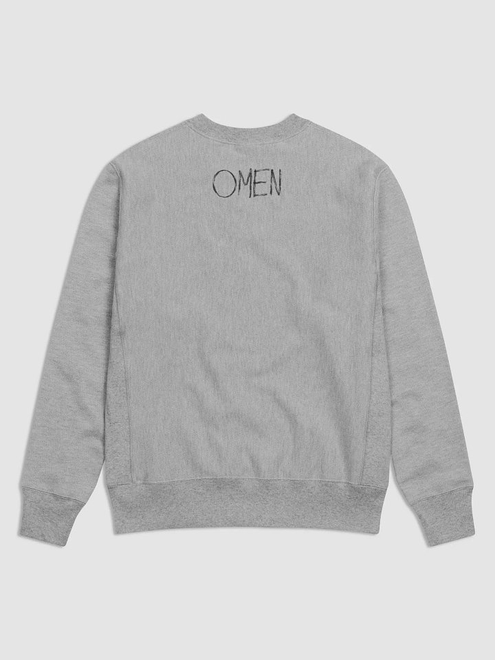Sad Owl Hours Champion Cotton Max Sweatshirt (Grey) product image (2)
