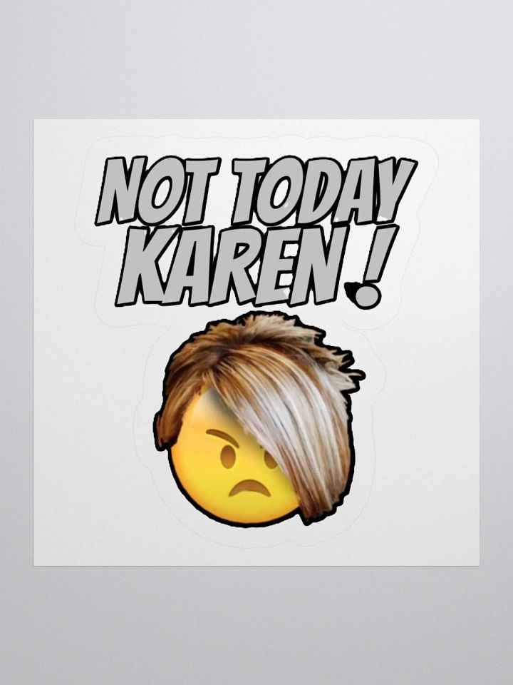NOT TODAY KAREN! product image (1)