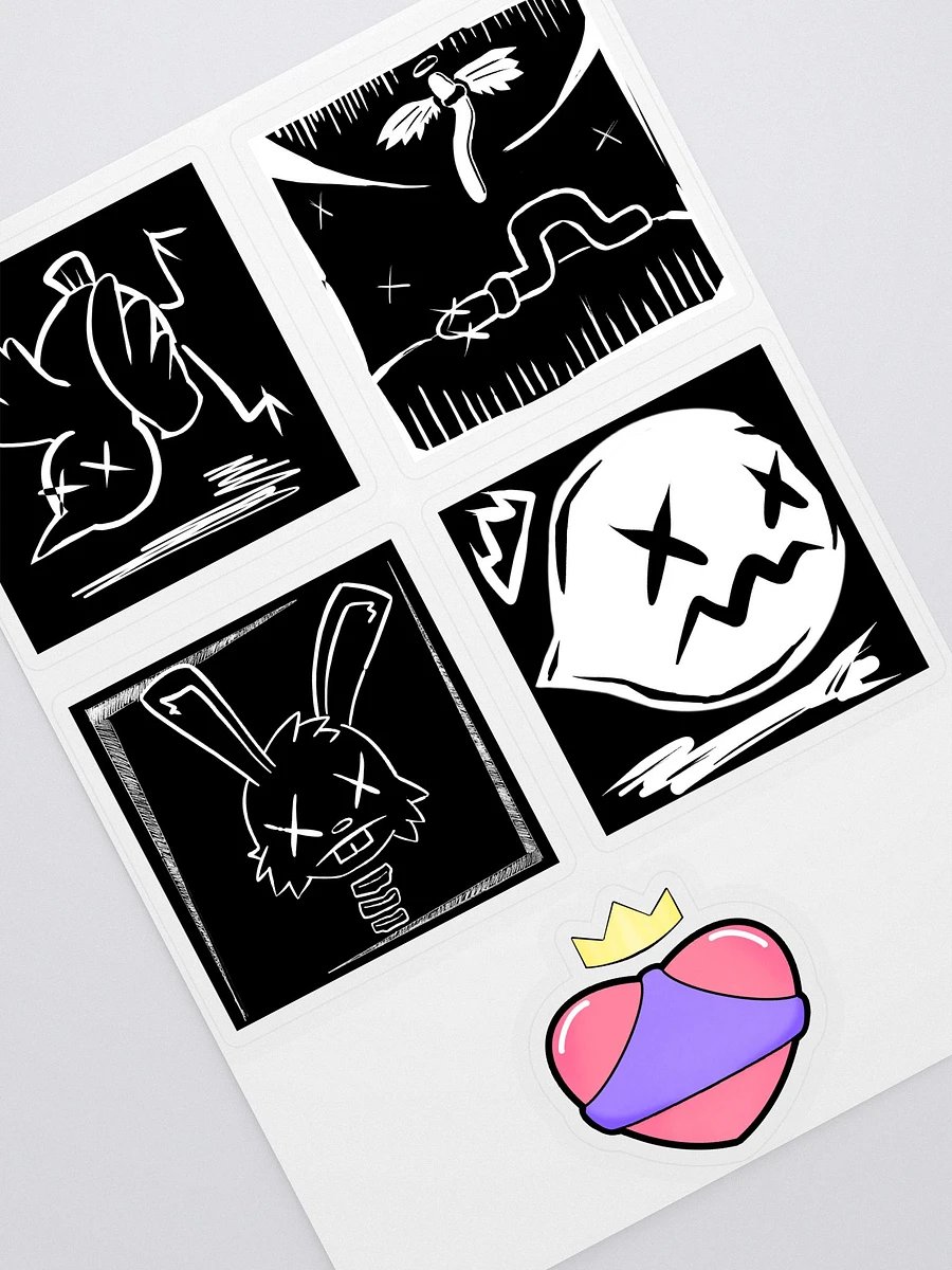 DEATH BY BOOTY XX STICKER PACK product image (2)