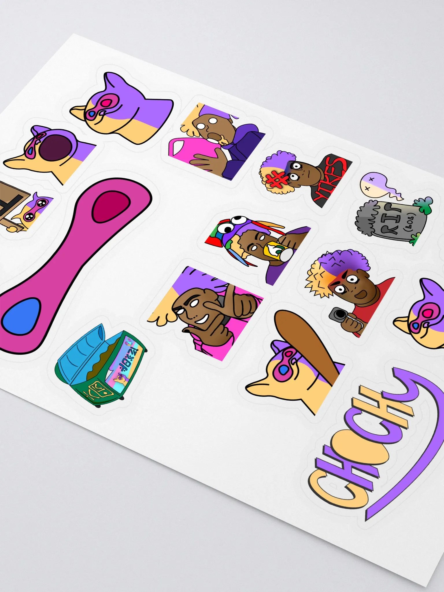 Emote Stickers 1 product image (2)