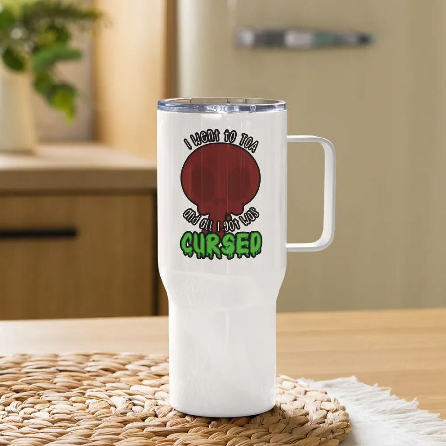 All I Got Was Cursed - Death Knight - Tumbler w/Handle product image (11)