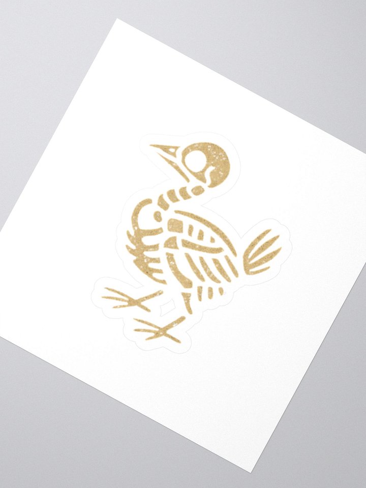 Skeleton Chick Sticker product image (2)