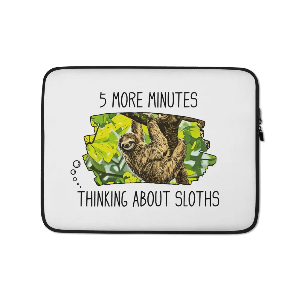 Funny Sloths Laptop Sleeve product image (1)