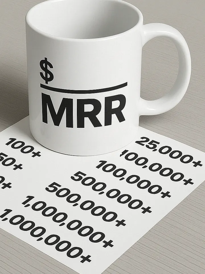 MRR mug (without stickers) - 100% ceramic product image (1)