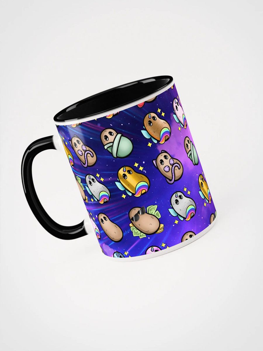 ''Patates intergalactiques'' Tasse en céramique avec couleur à l'intérieur product image (3)
