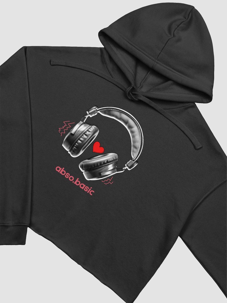 Timeless Music Vintage Crop Hoodie product image (20)