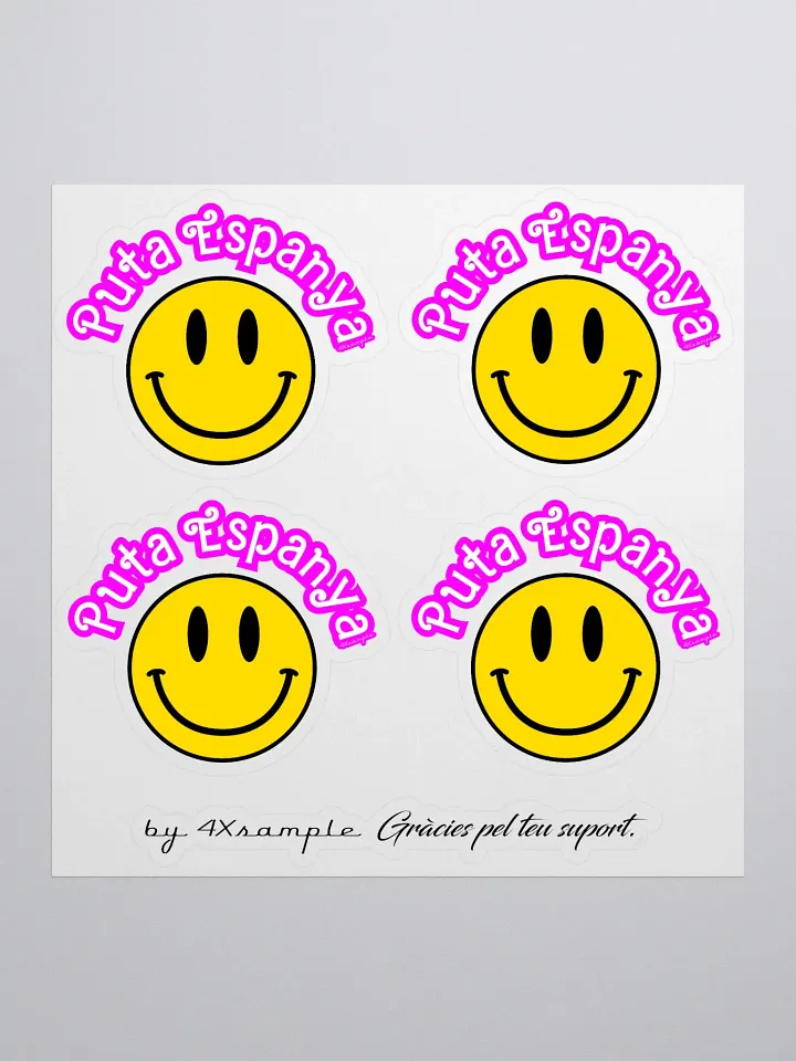 Puta espanya Smiley - Adhesius product image (1)