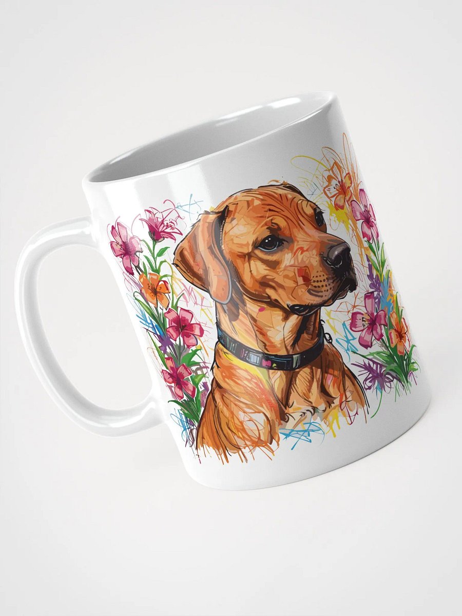 Scribbles Rhodesian Ridgeback 10 , Mug product image (6)