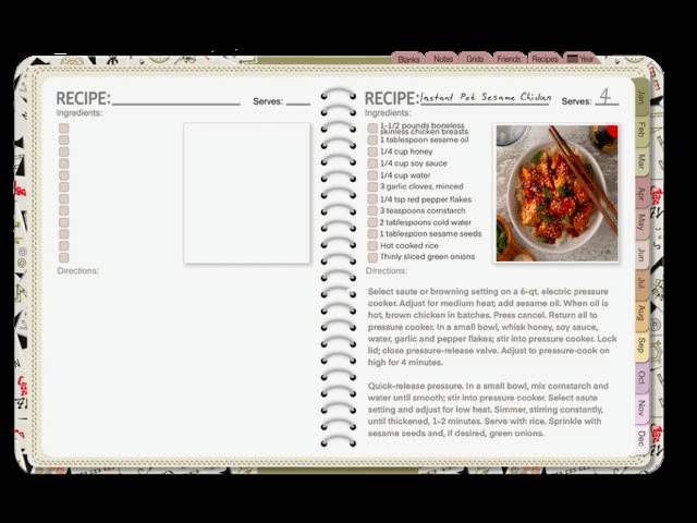2024 Mahjong Digital Planner product image (6)