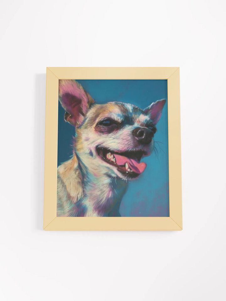 Cheerful Chihuahua Framed Poster product image (1)