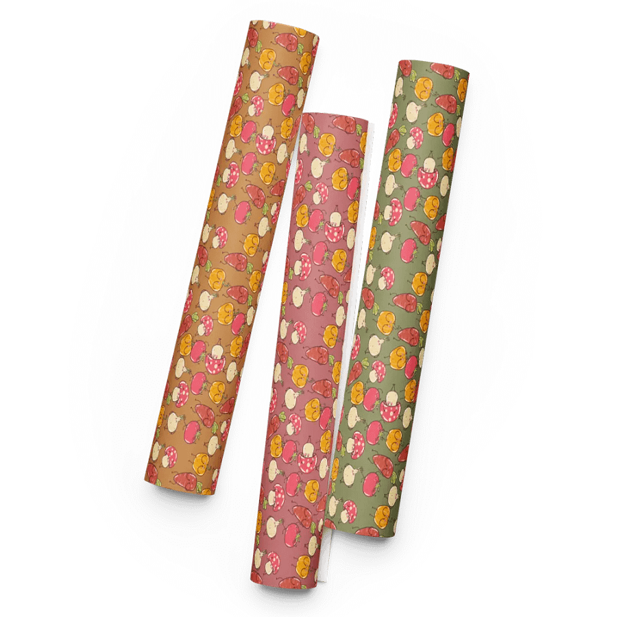 Fun and Cute Vegetable Vegetable Wrapping Paper product image (3)