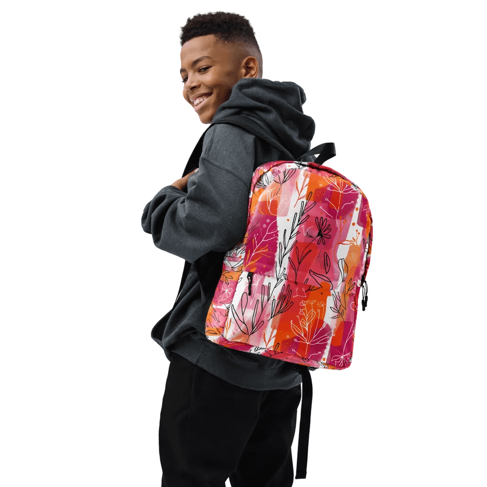 Botanical Burst All-Over Backpack product image (7)