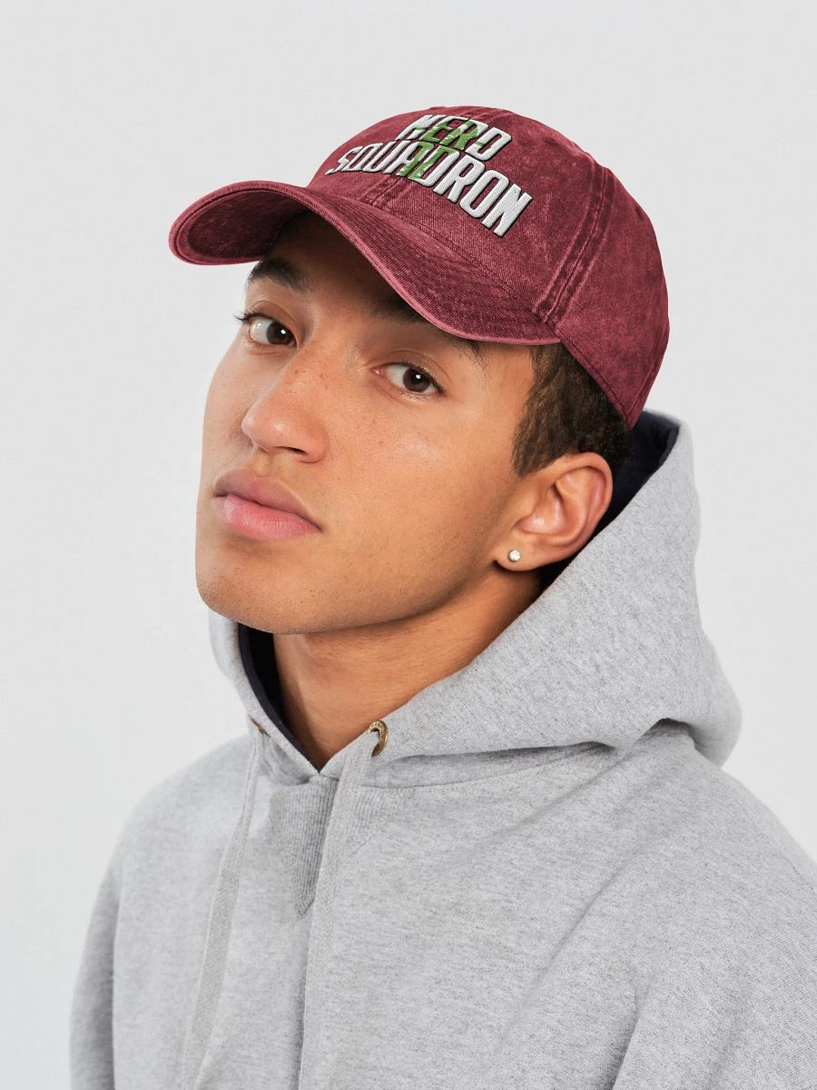 Nerd Squadron Vintage Wash Dad Hat(Slave 1) product image (9)