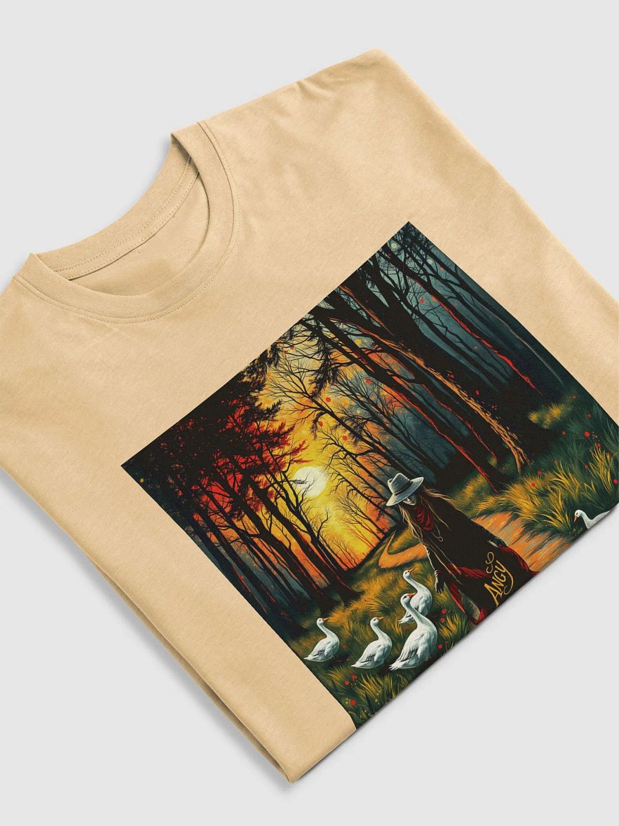 Magical Geese and their mama Forest Walk Tee product image (5)