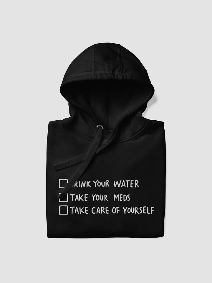 !reminder embroidered hoodie 2.0 product image (1)