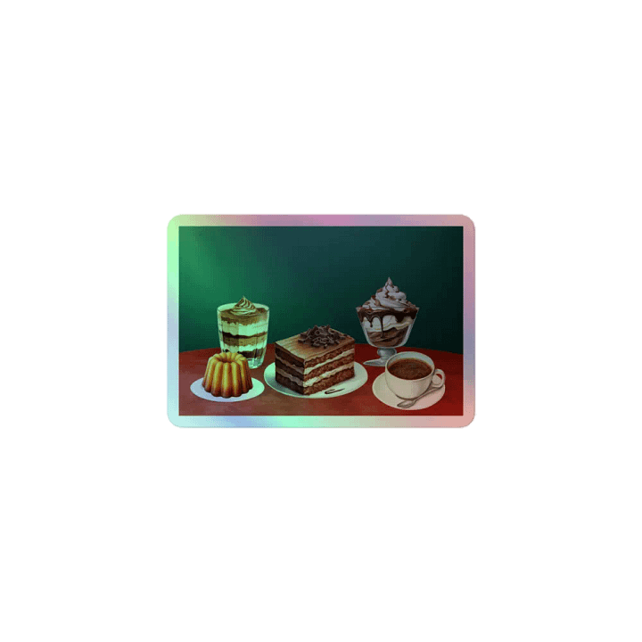 Dessert Delights Holographic Sticker Pack product image (1)