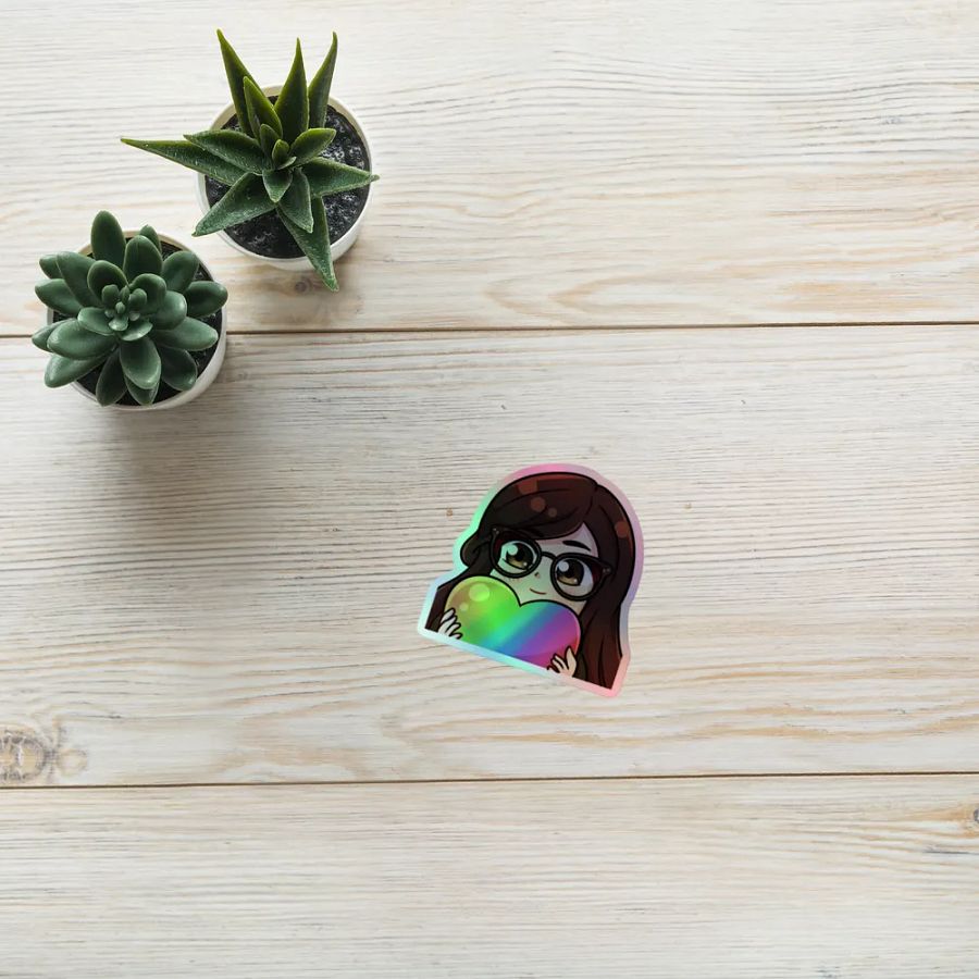 Pride Luv Kiss-cut Holo Sticker product image (10)