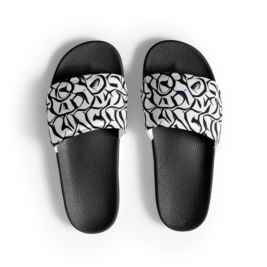 Curly Abstract Pattern - Women's Slides product image (2)